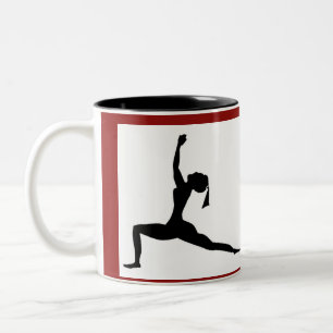 Mörk Röda Stil: Klassiskt Mugg/Kaffe Kopp