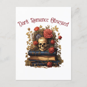 Mörk Romance Besatt Vykort