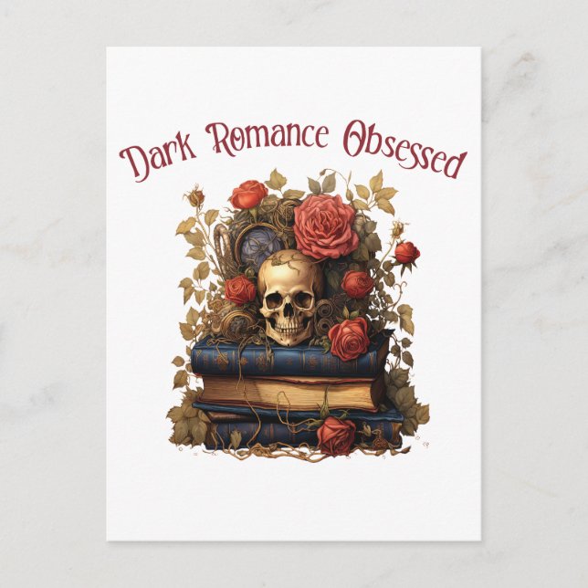 Mörk Romance Besatt Vykort (Framsida)