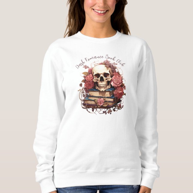 Mörk romantik, anpassad bokklubb t shirt (Framsida)