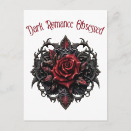 Mörk Romantik besatt Vykort