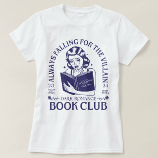 Mörk Romantik Bok Klubb Morally Grått Smut Reader T Shirt