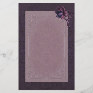 Mörk Romantik Brevpapper