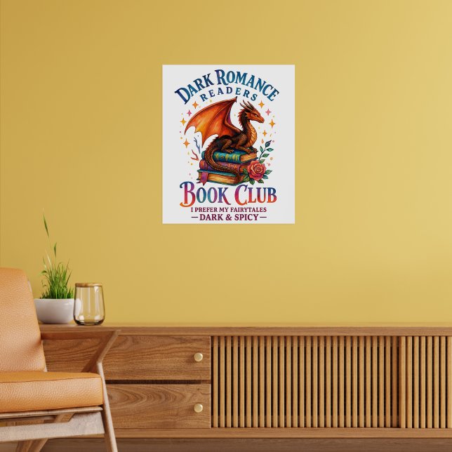 Mörk Romantik-läsare... Poster (Vardagsrum 2)