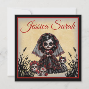 Mörk Romantik - Mörk Prinsessa Julkort