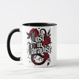 Mörk Romantik Tattoo Stil Citat Mugg