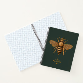 Mörk Romantisk Royal Bee | Djup Skoggrön