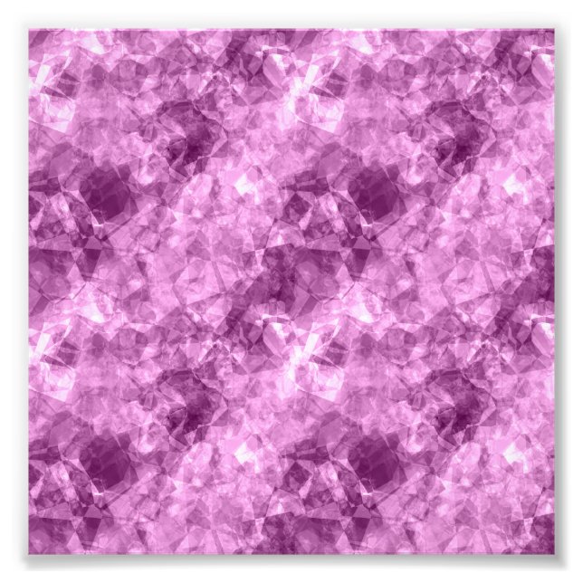 Mörk Rosa Crumged Struktur Fototryck (Framsidan)