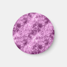 Mörk Rosa Crumged Struktur Magnet