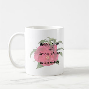 Mörk Rosa Hibiscus Kaffemugg