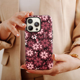 Mörk Rosa Hippie iPhone | 60-tal Hippie iPhone 13