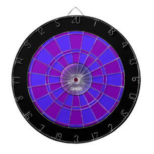 Mörk Rosa Lila Black Dartboard 2022 Darttavla
