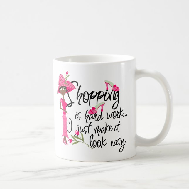 Mörk Rosa Mode Mugg (Höger)