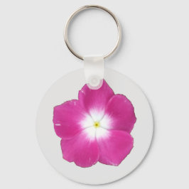 Mörk Rosa Phlox-nyckelkedja Nyckelring