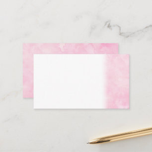 Mörk Rosa Vattenfärgsfärg Söt Art Feminin kons Tidsbeställning Kort