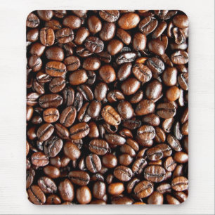 Mörk Rostad kaffebönor Musmatta