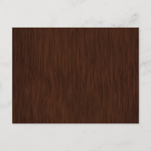 Mörk Rough Wood Grain Background Vykort