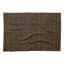 Mörk Rustic Burlap med Golden Glow