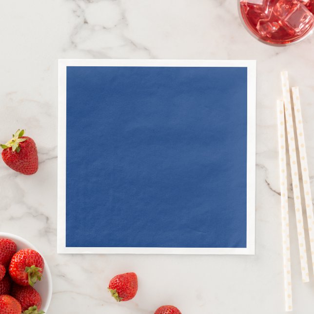 Mörk Sapphire Blue Pappersservett (Insitu)