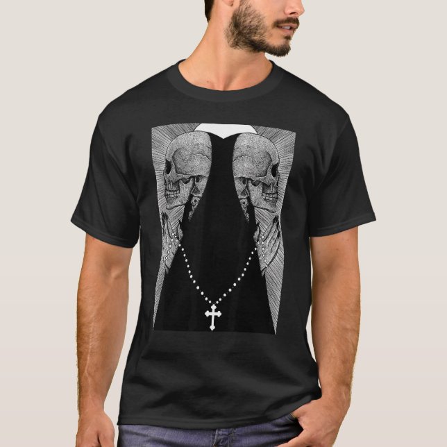 Mörk Satanic Unholy Witchcraft Grung T Shirt (Framsida)