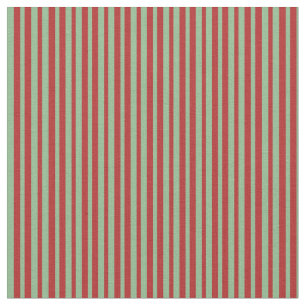 Mörk Sea Grönt & Red Färgad Lining Mönster Tyg
