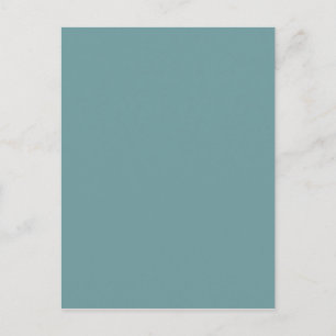 Mörk Seafoam Blue Grönt Färg Trend Sea Skam Vykort