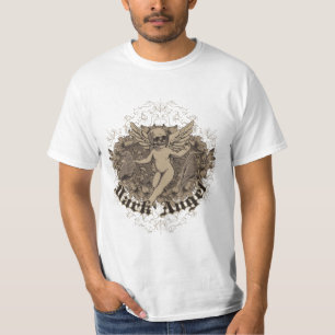 Mörk serafim ängel t shirt