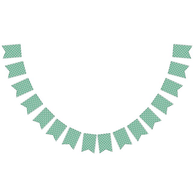 Mörk Shamrocks Day Vimplar (Alla)