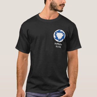 Mörk Sharc slagt-skjorta T Shirt