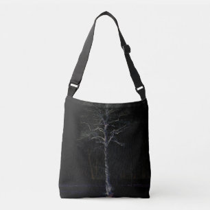 Mörk Sida 3-band Axelväska