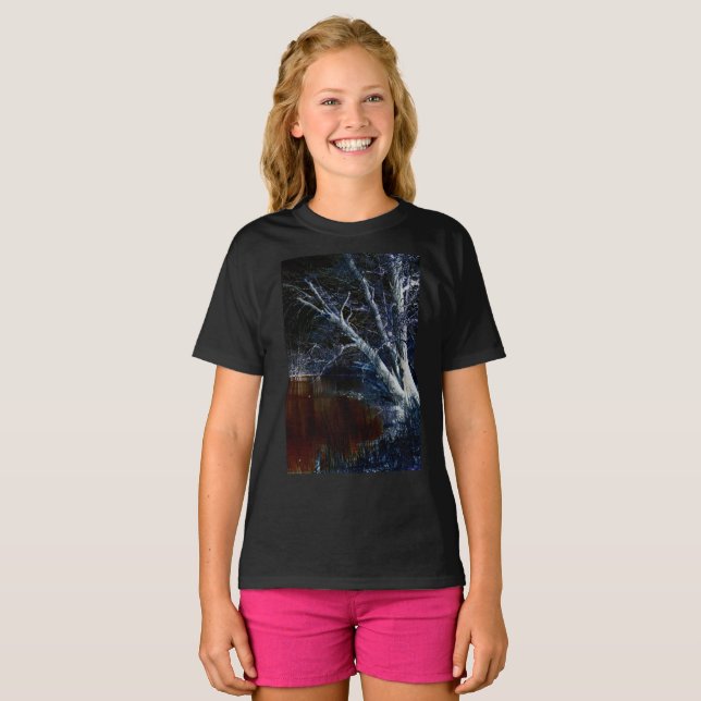Mörk sida 7 gcm t shirt (Hel framsida)