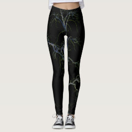 Mörk Sida 8 lecna Leggings