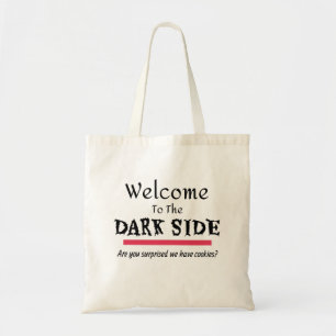 Mörk Side Funny Novelty Tygkasse