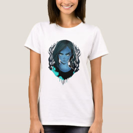 mörk-skogsflicka t shirt