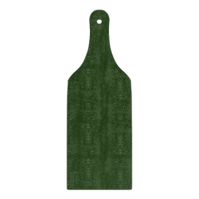 Mörk Skogsgrön Glas Skärbräda Åra (Framsidan)