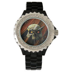 Mörk Skull Armbandsur