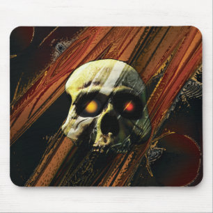 Mörk Skull Musmatta