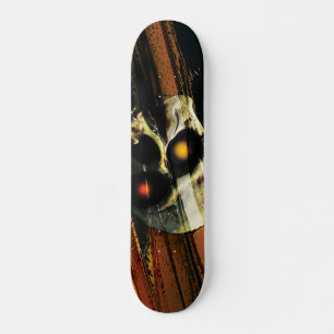 Mörk Skull Skateboard Bräda 19,5 Cm