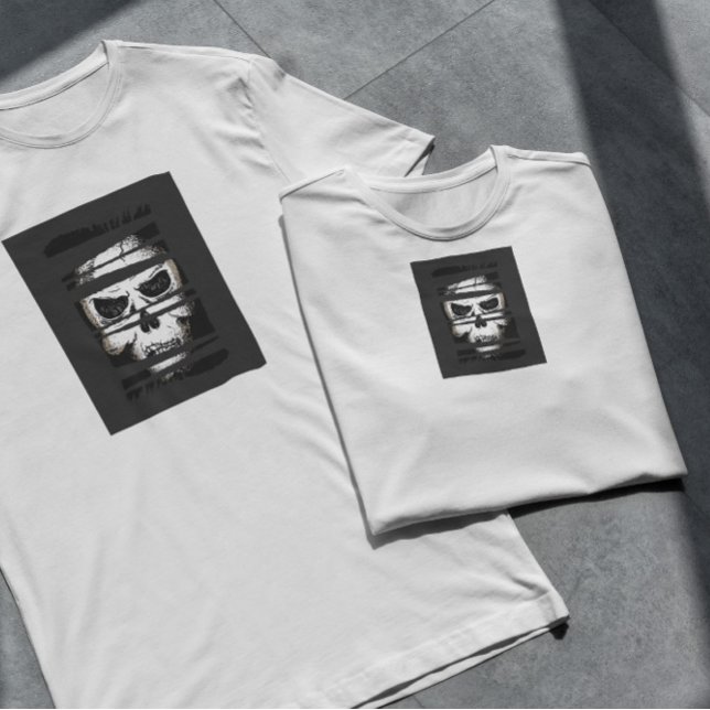 Mörk Skull T Shirt (Skapare uppladdad)