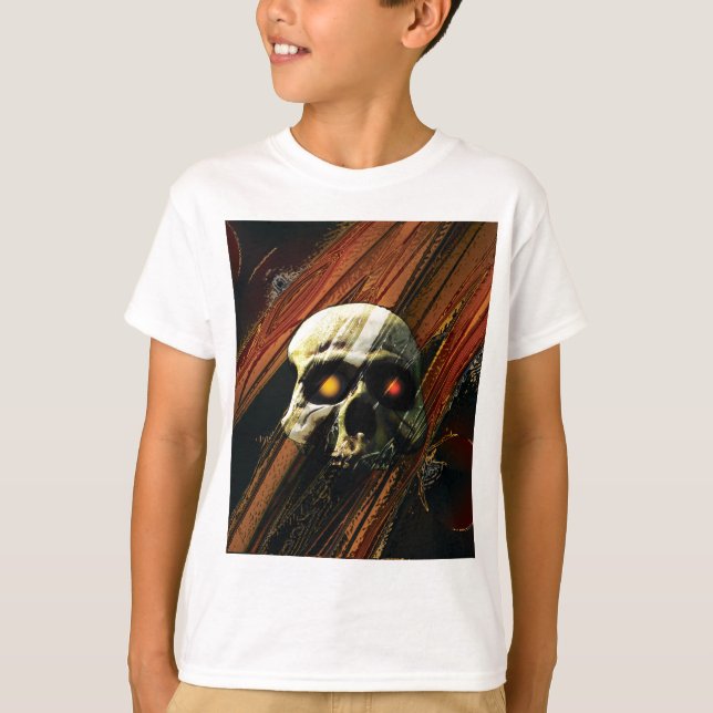 Mörk Skull Tee Shirt (Framsida)