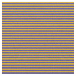 Mörk Slate Blue och Goldenrod Färgad Mönster Tyg