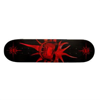 Mörk sol skateboard bräda 20 cm