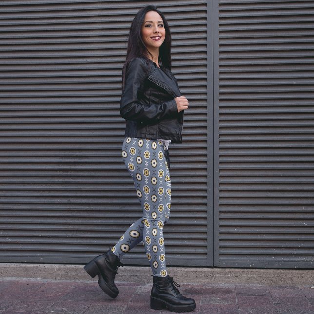 mörk solblommor leggings (Skapare uppladdad)