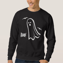Mörk spökeskjorta långärmad tröja