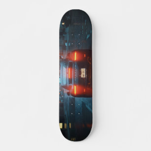 Mörk sportbil mini skateboard bräda 18,5 cm