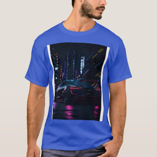 Mörk Sports i japansk stad T Shirt