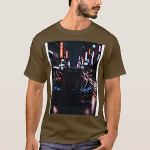 Mörk Sports in Japanska Neon City T Shirt