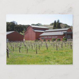 Mörk Star Cellars Winery in Paso Robles, CA Vykort