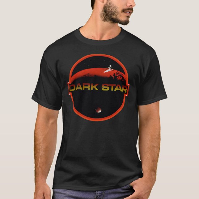 Mörk Star Classic T-Shirt (Framsida)