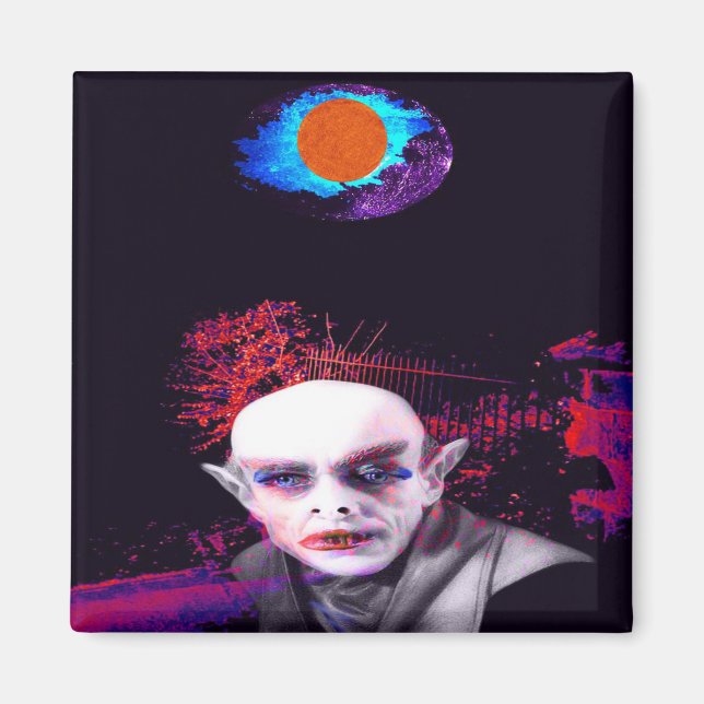 Mörk Star Magnet (Framsidan)